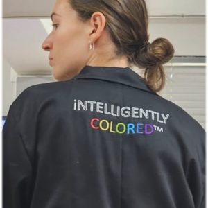 iNTELLIGENTLY Coloured Labcoat Black